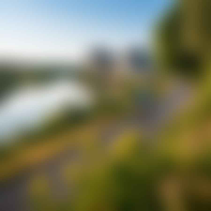 Cyclist riding through the scenic Loire Valley